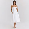 White Midi Dress