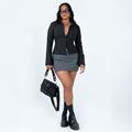 Chemise Rayures Noire