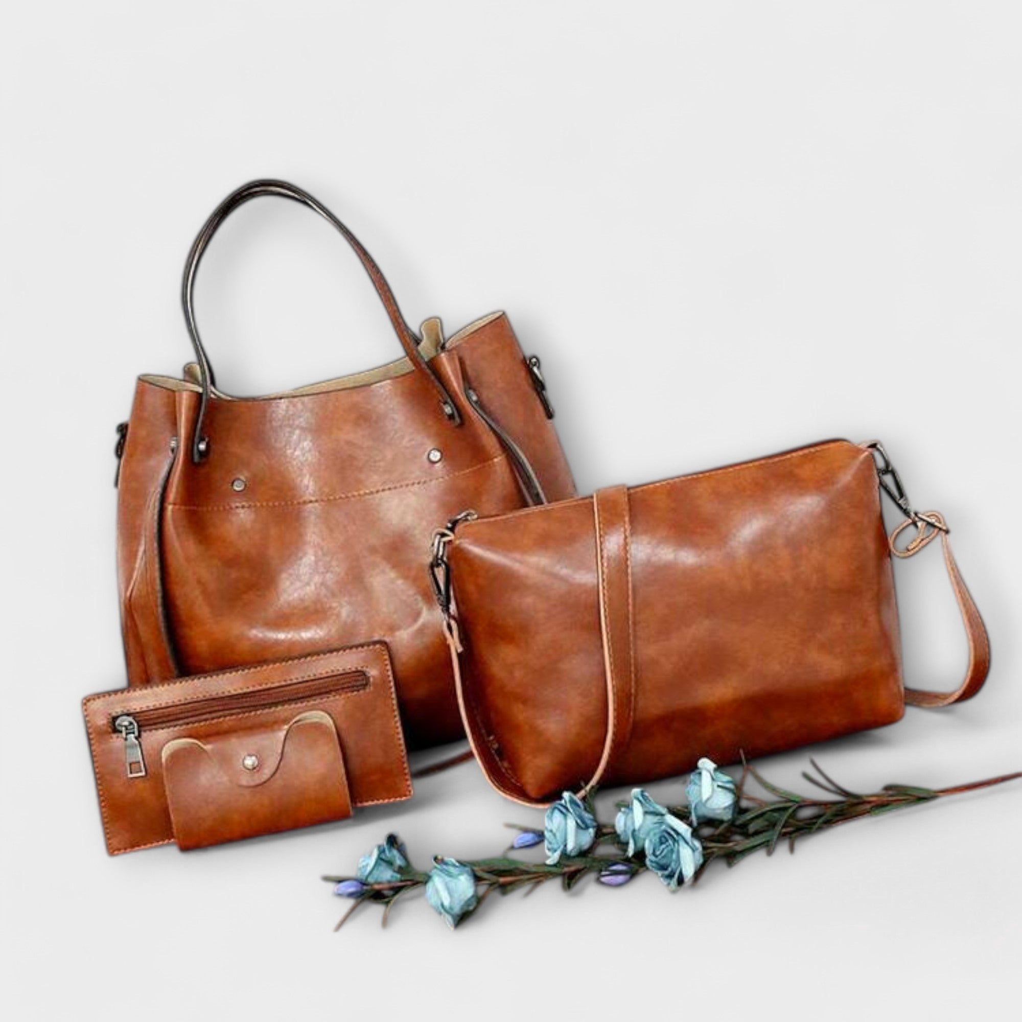 Mira - 4-Piece Vintage Bag Set