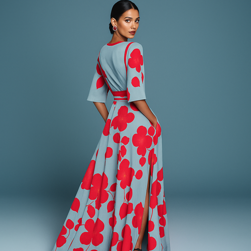 Michelle™ | Elegant Viscose Dress