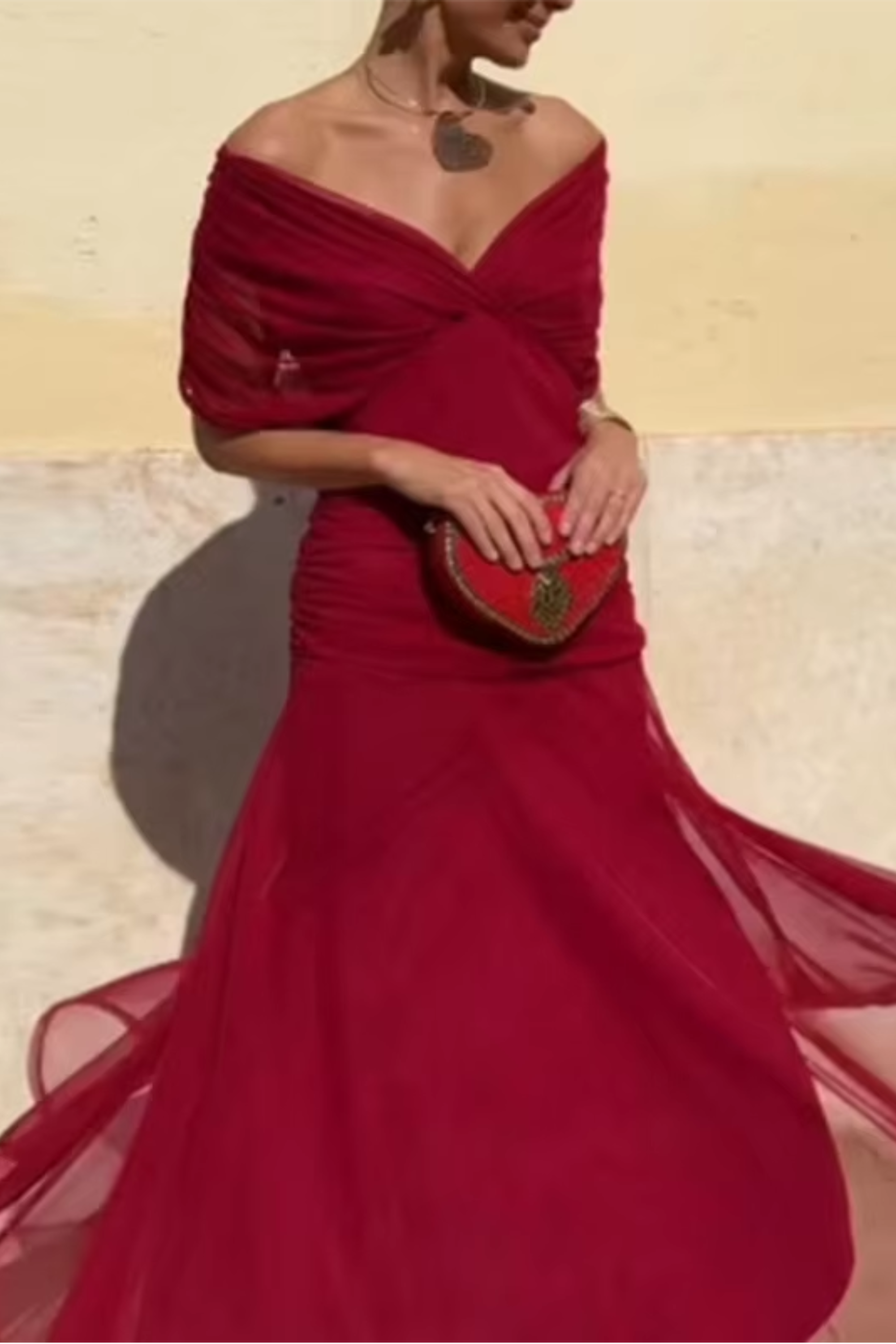 Louise™ - Elegant V-Neck Maxi Dress