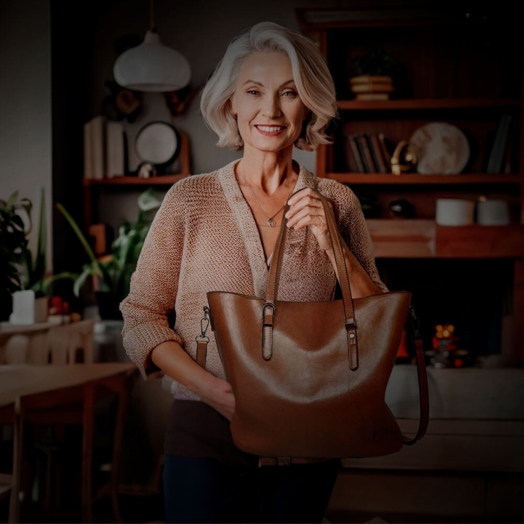 Fleur™ | Classic Vintage Shoulder Bag