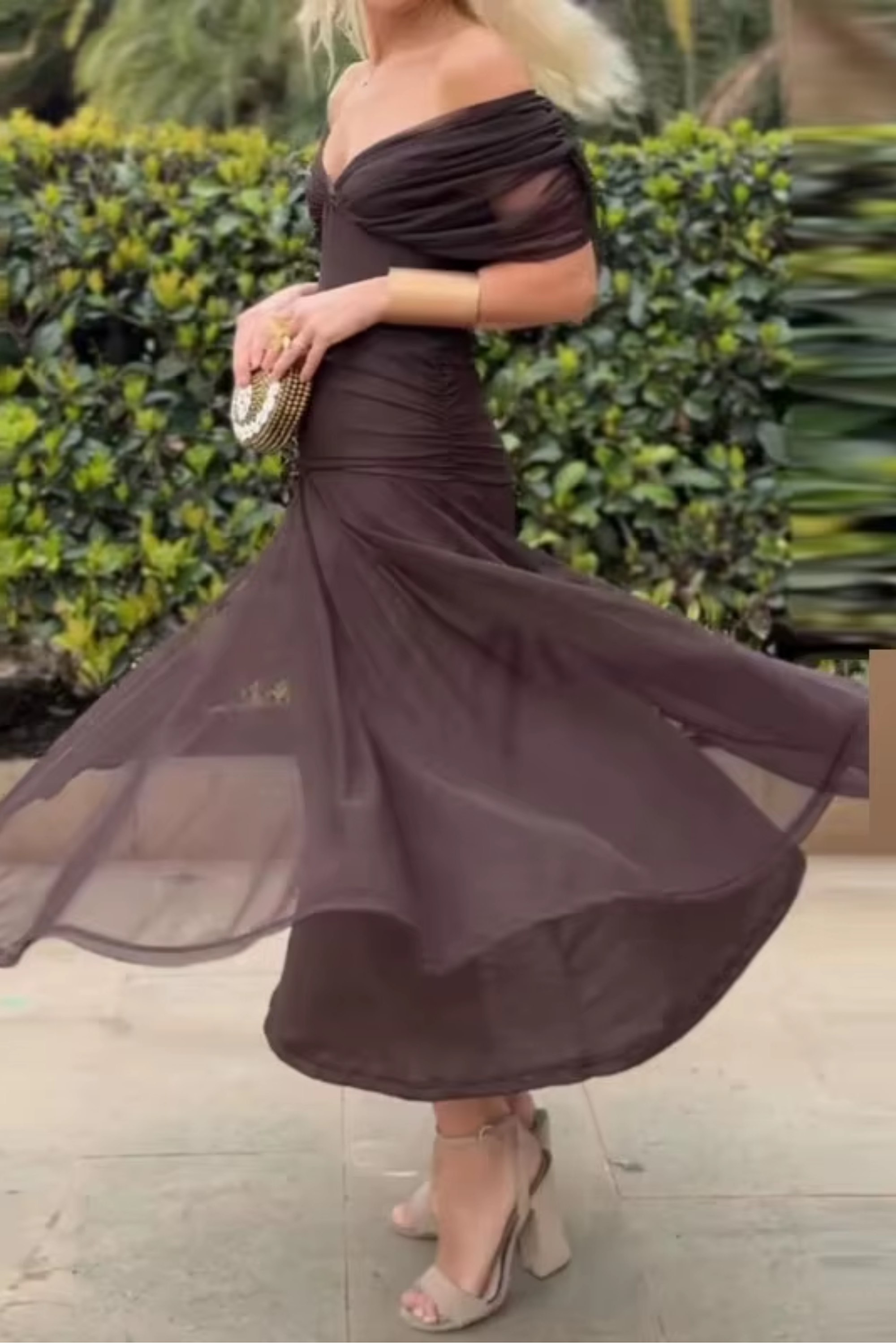 Louise™ - Elegant V-Neck Maxi Dress