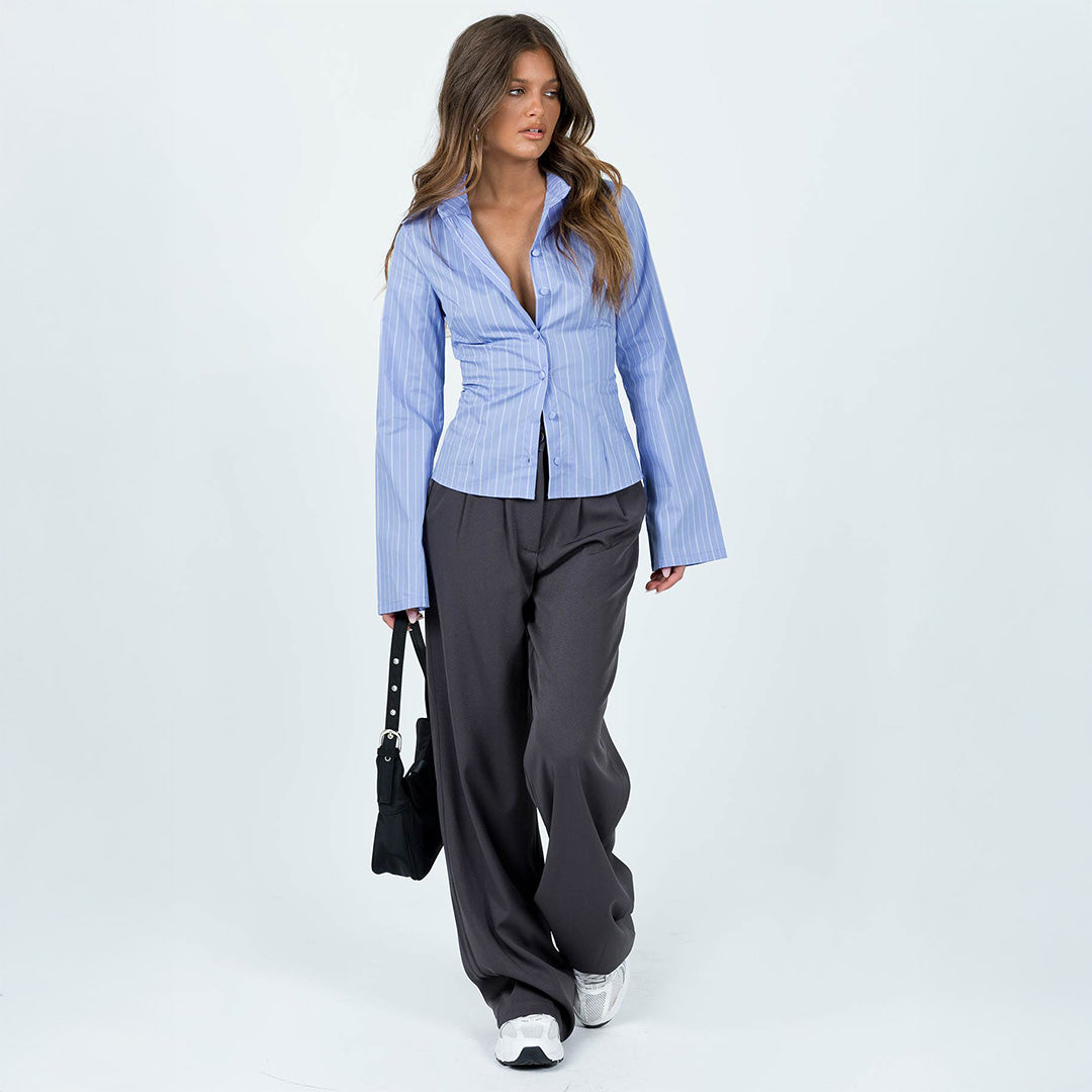 Chemise Rayures Bleue