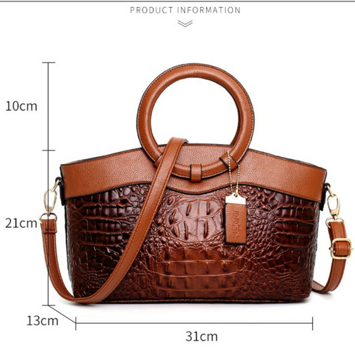 Sable™ | Classic Leather Shoulder Bag from Heritage