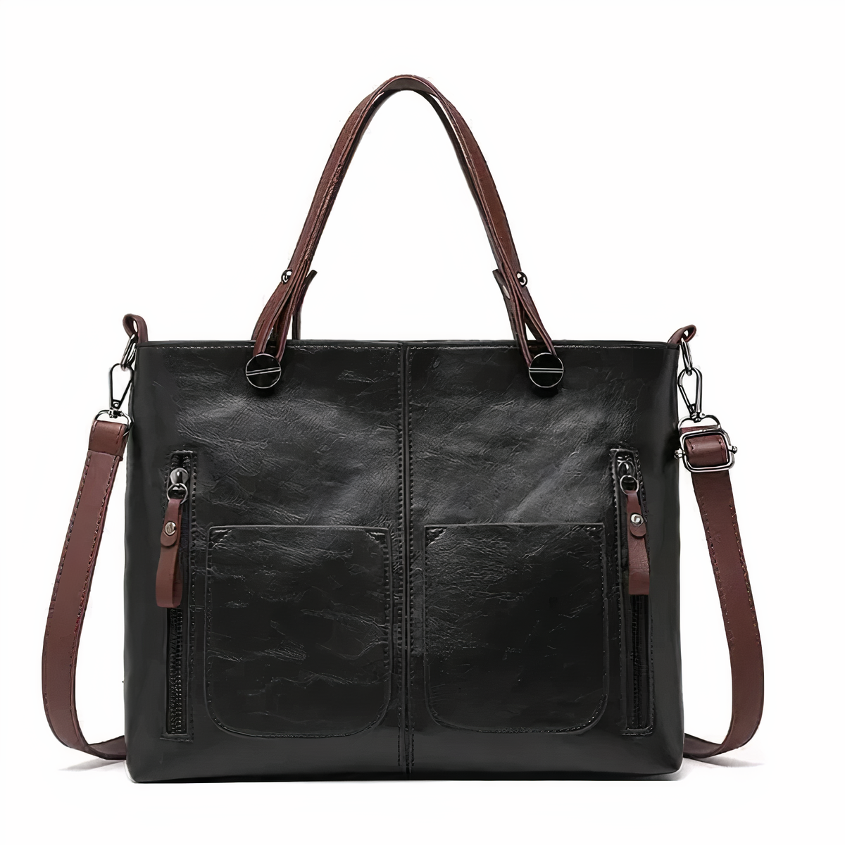 Nancy™ | Leather Bag with Timeless Elegance