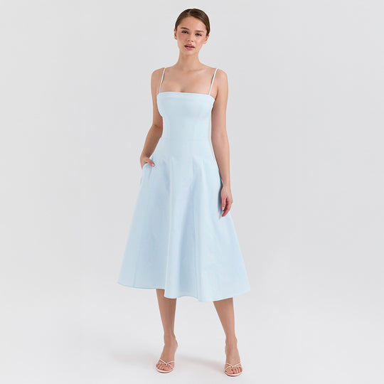 Blue Midi Dress
