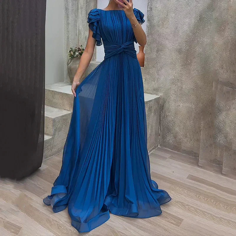 Louise™ | Pleated Evening Dress