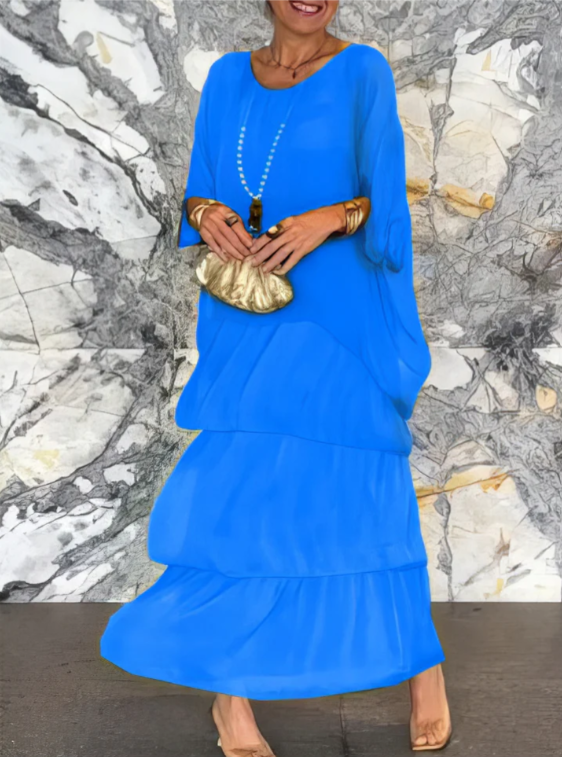 Colette™ - Elegant Flowing Maxi Dress