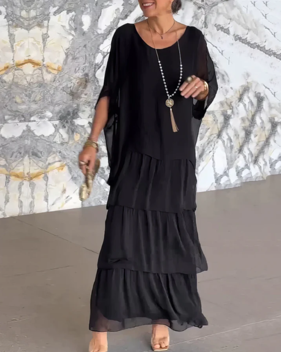 Colette™ - Elegant Flowing Maxi Dress