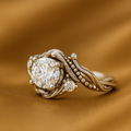Blair™ - Elegant Silver Branch Zirconia Ring