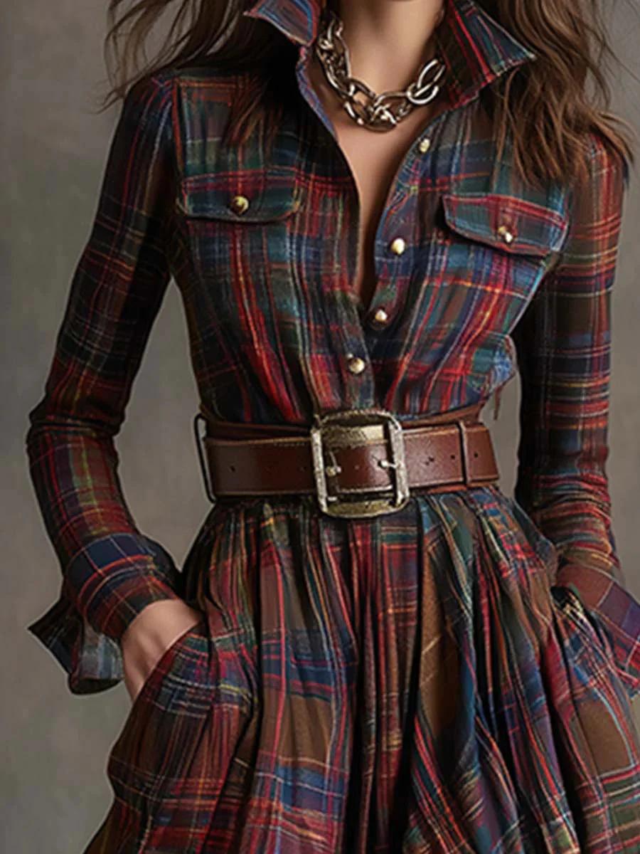 Miriam™ | Belted Shirt Dress
