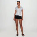 Chemise a carreaux bleu