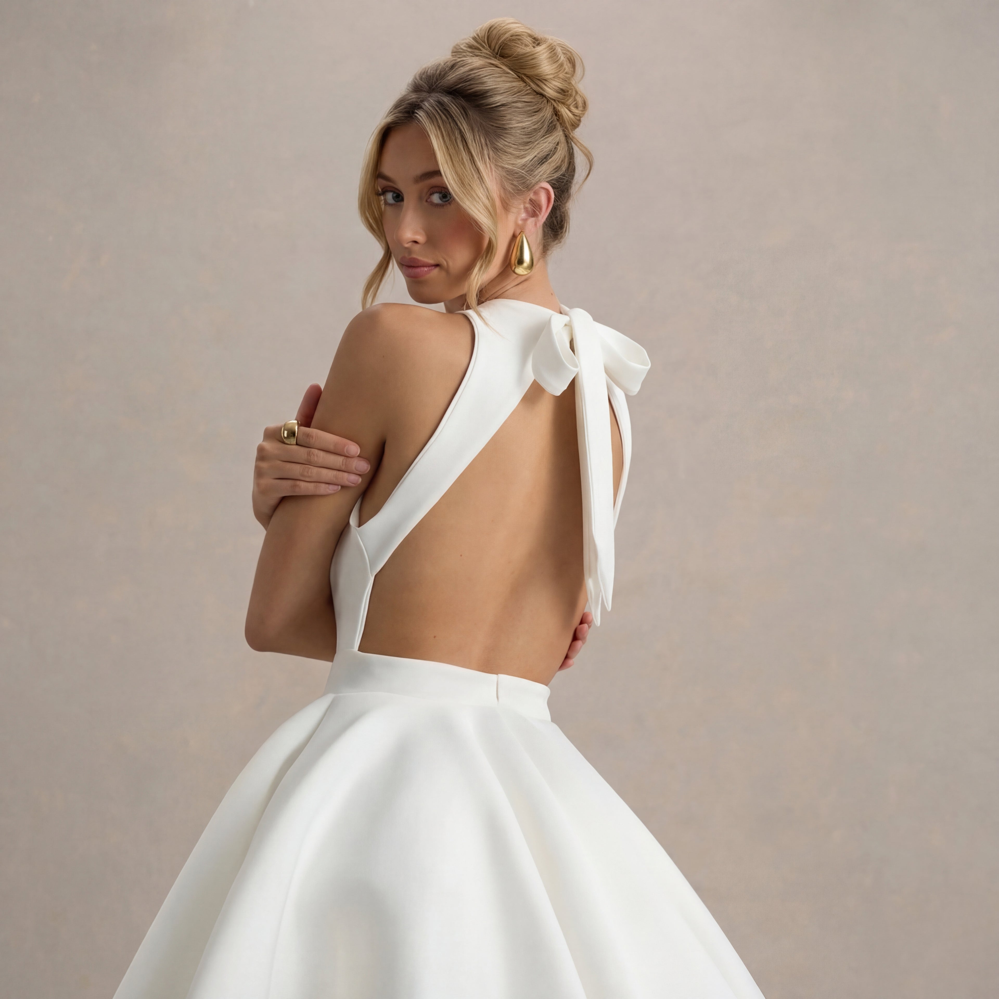 Robe Mini Blanche