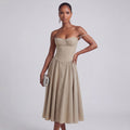 Robe Corset Taupe