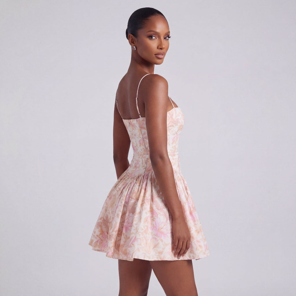 Floral Mini Dress, view 3
