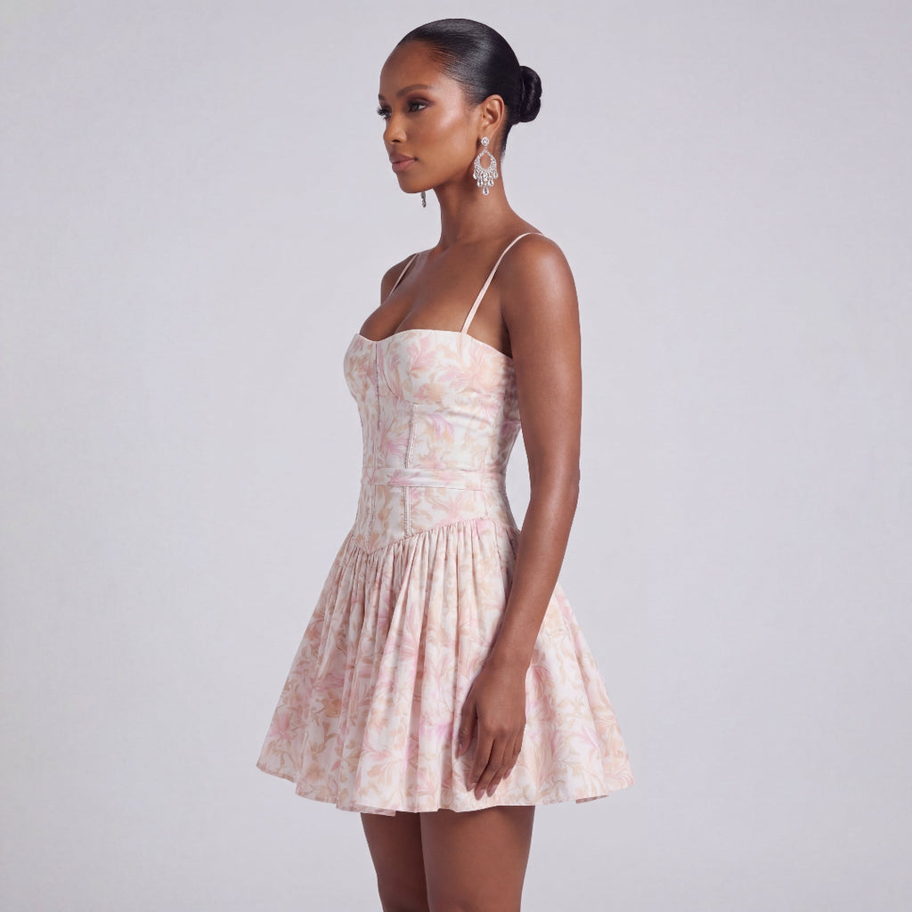 Floral Mini Dress, view 4