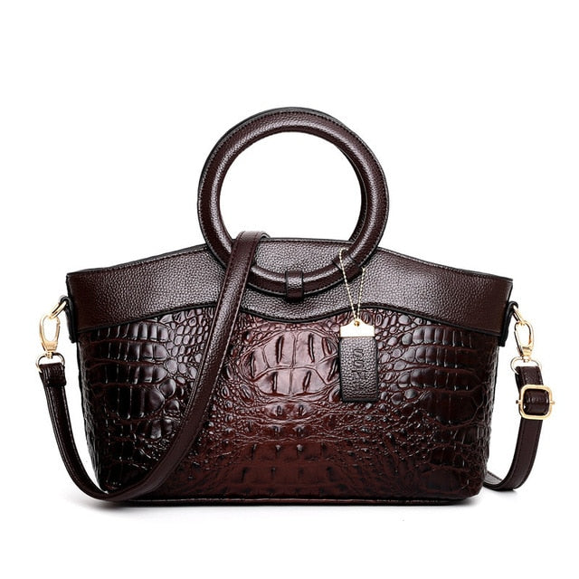 Sable™ | Classic Leather Shoulder Bag from Heritage